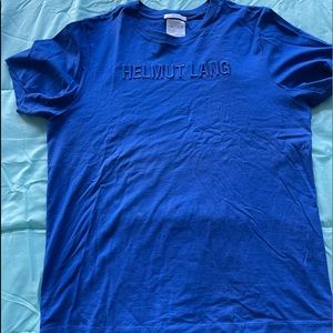 Blue Helmut Lang Tshirt XL